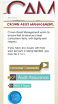 Mobile Screenshot of crownasset.com