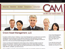 Tablet Screenshot of crownasset.com